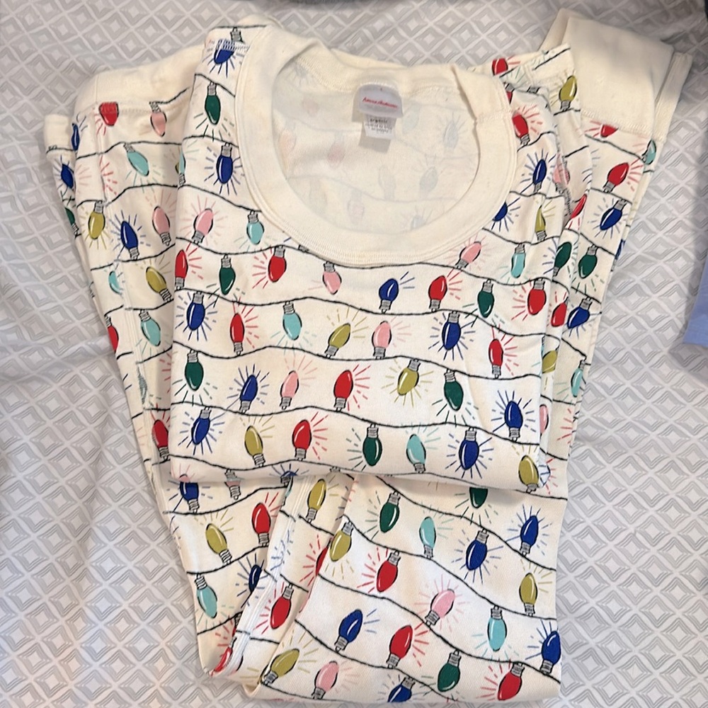 **LIKE NEW** Hanna Anderson Long John Pajama Set